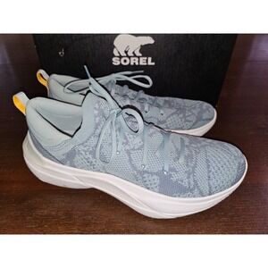 Sorel Explorer Blitz Stride Lace‎ Crushed Blue Cinder Grey 8.5 New W Box